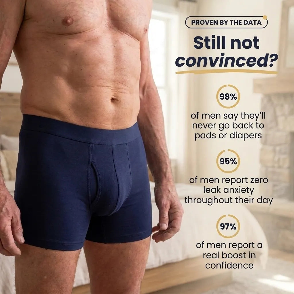 Ultra‑Absorbent Boxer Briefs