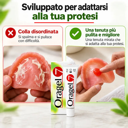 Oragel™ | Verhindert das Verrutschen von Zahnprothesen zu 100 % – Sicherer Halt den ganzen Tag